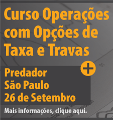 Curso Operações com Opções de Taxa e Travas com Predador em São Paulo